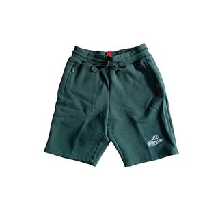 ➰100 Thieves Foundations Fleece Warm Stylish Green Men’s Shorts➰